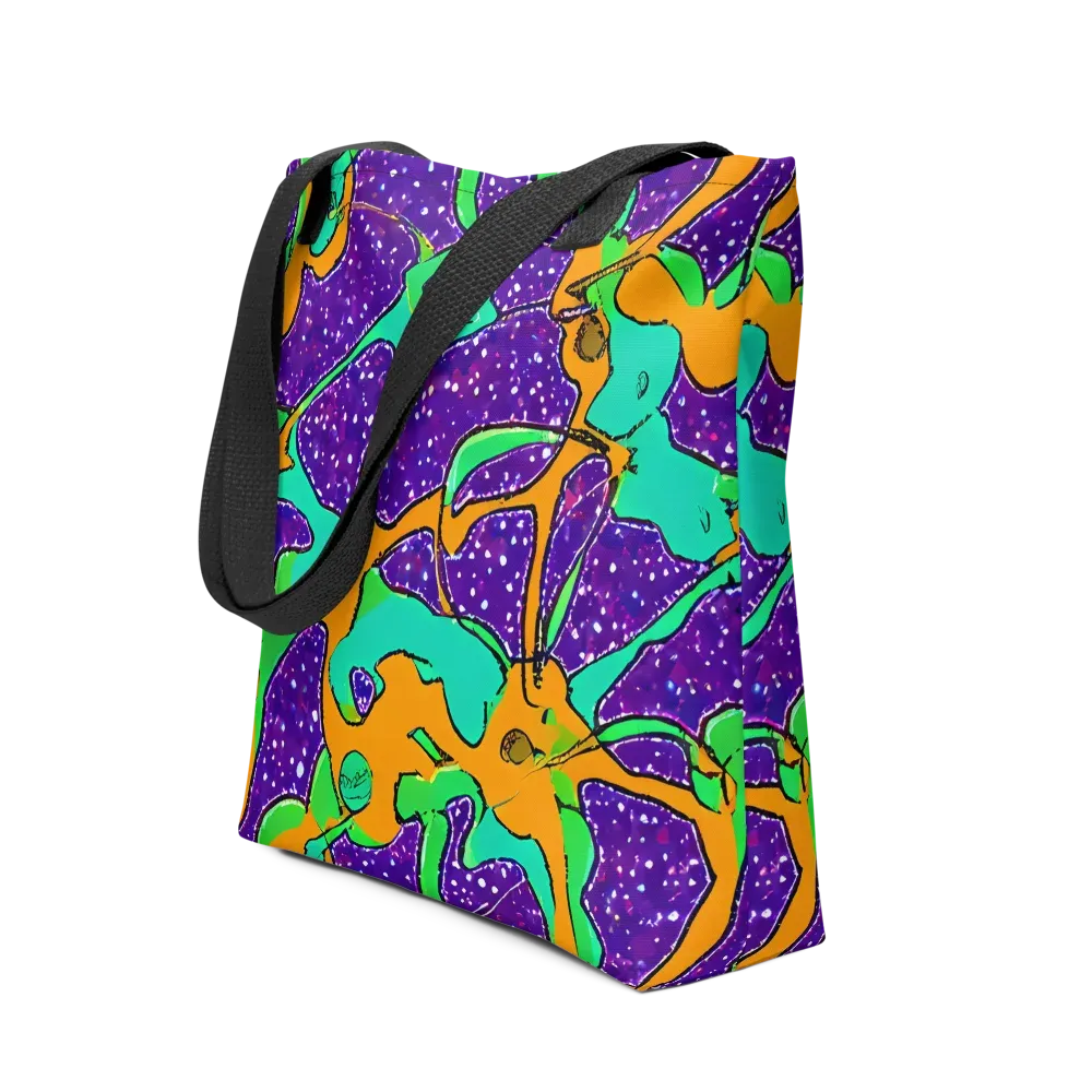 Orchid Aftershock on Tote Bag — Front