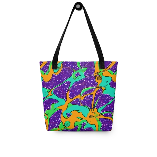Orchid Aftershock on a Tote Bag