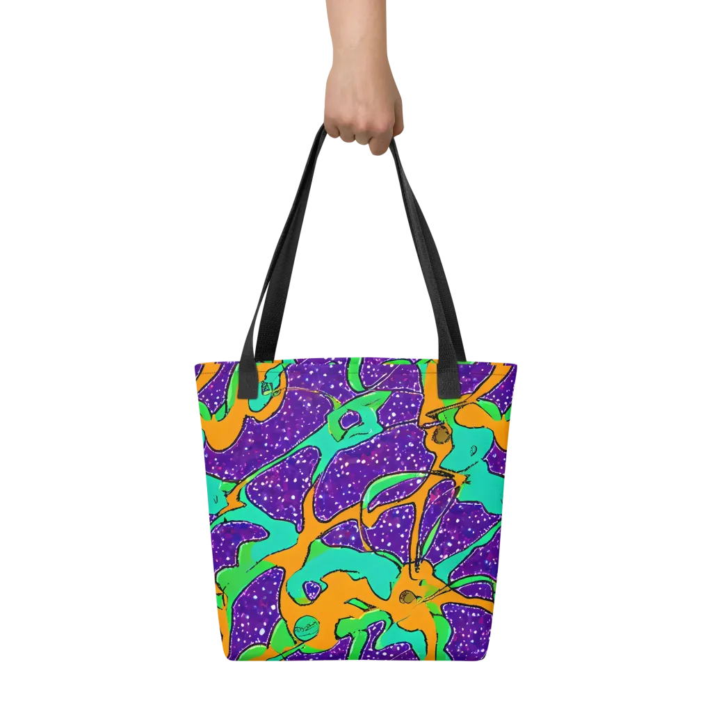 Orchid Aftershock on Tote Bag — Front