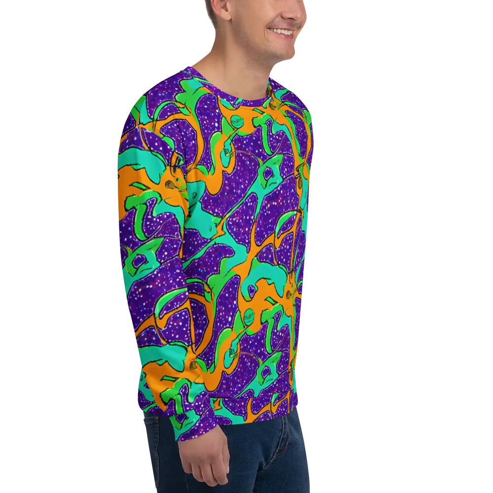Orchid Aftershock on Sweatshirt — Right Front