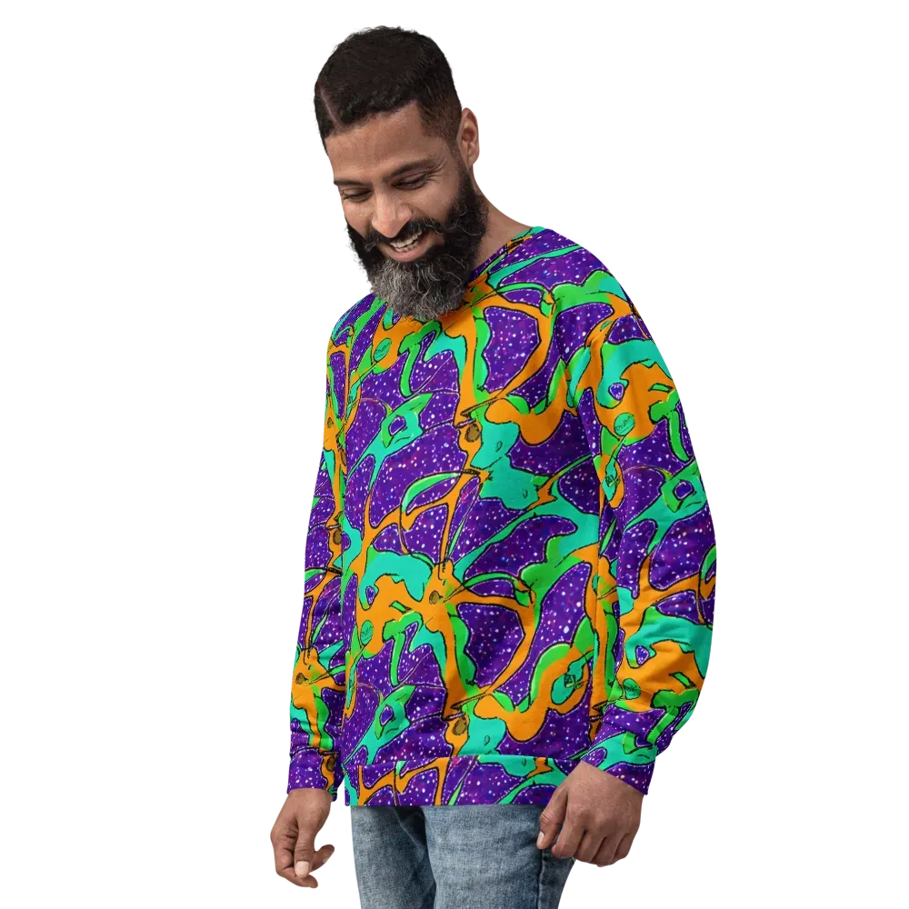 Orchid Aftershock on Sweatshirt — Left Front