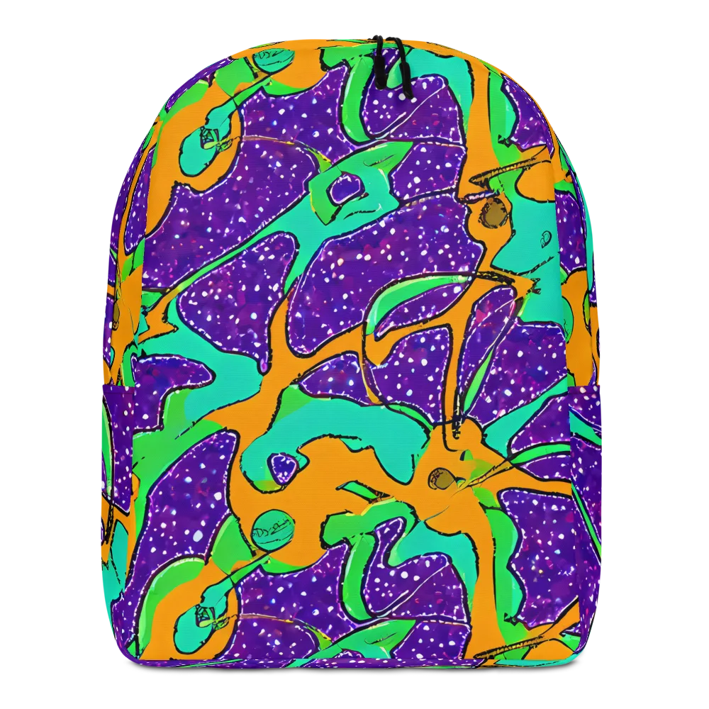 Orchid Aftershock on Minimalist Backpack — Front