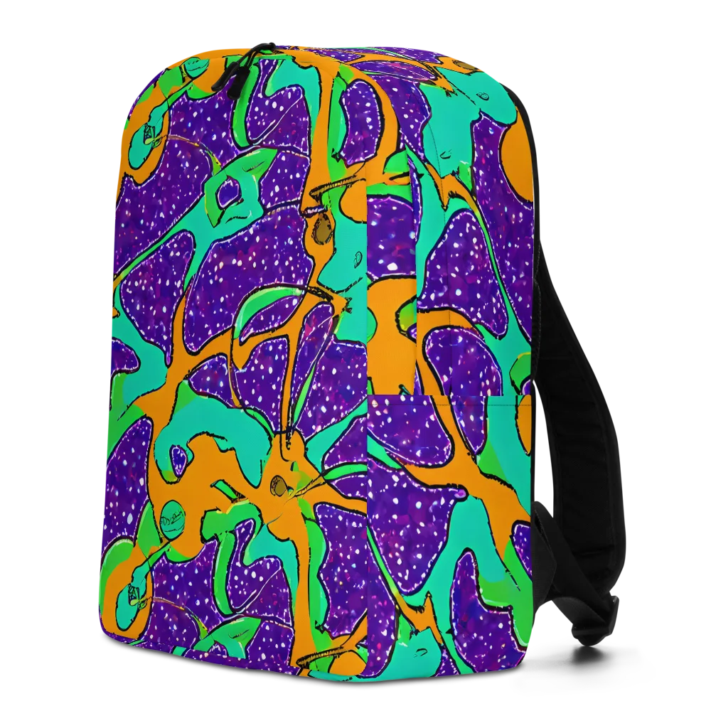 Orchid Aftershock on Minimalist Backpack — Left