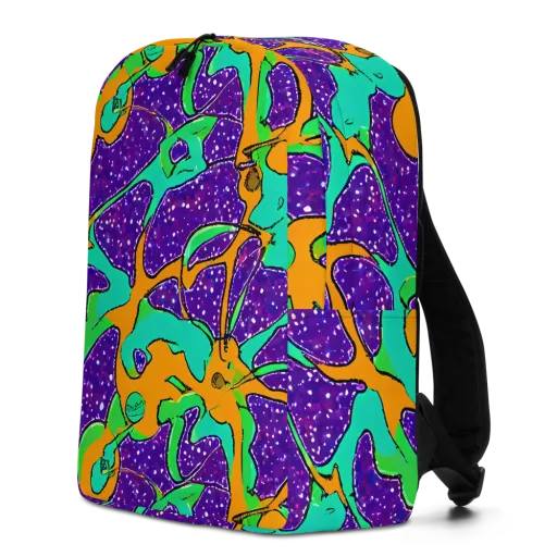 Orchid Aftershock on a Minimalist Backpack