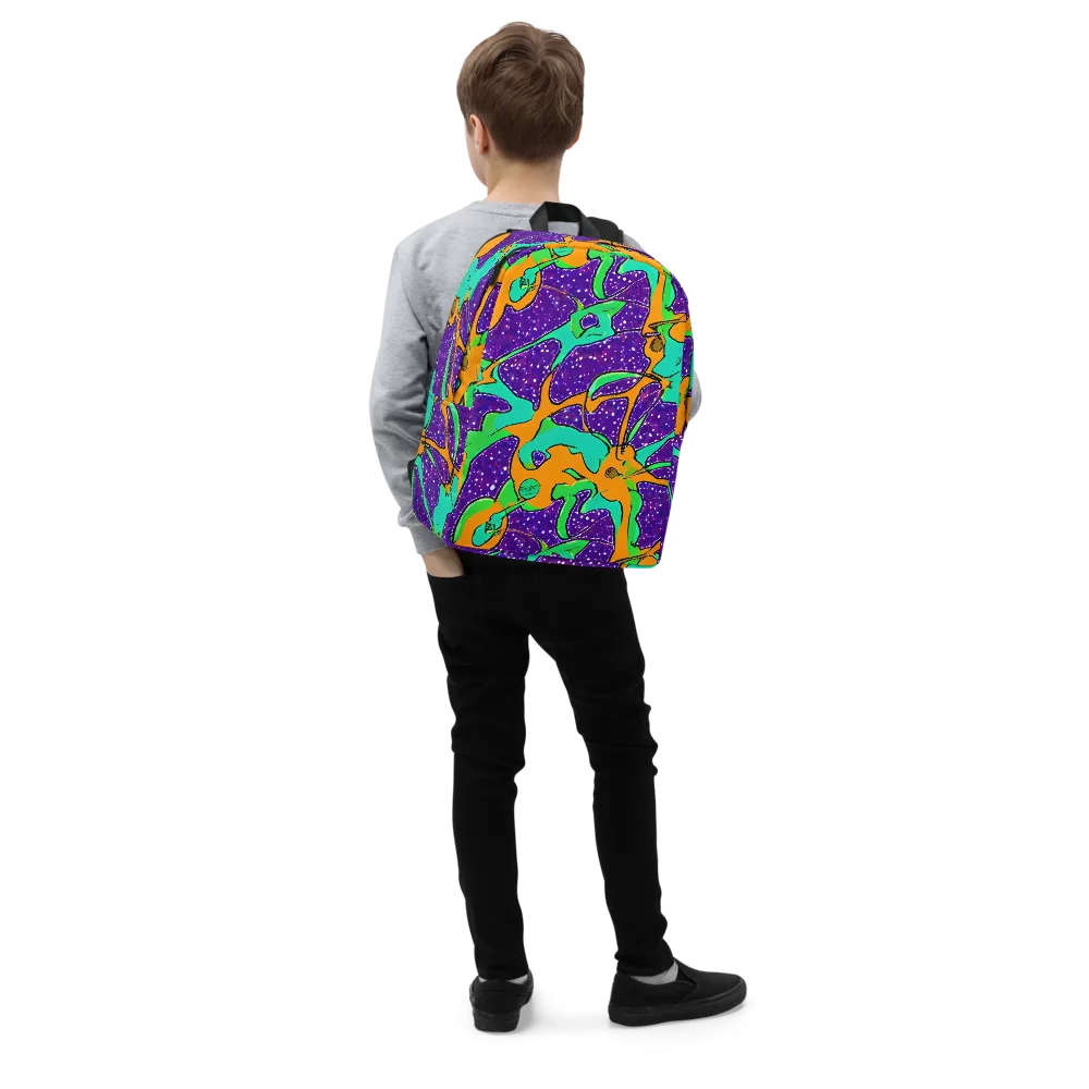 Orchid Aftershock on Minimalist Backpack — Right Front