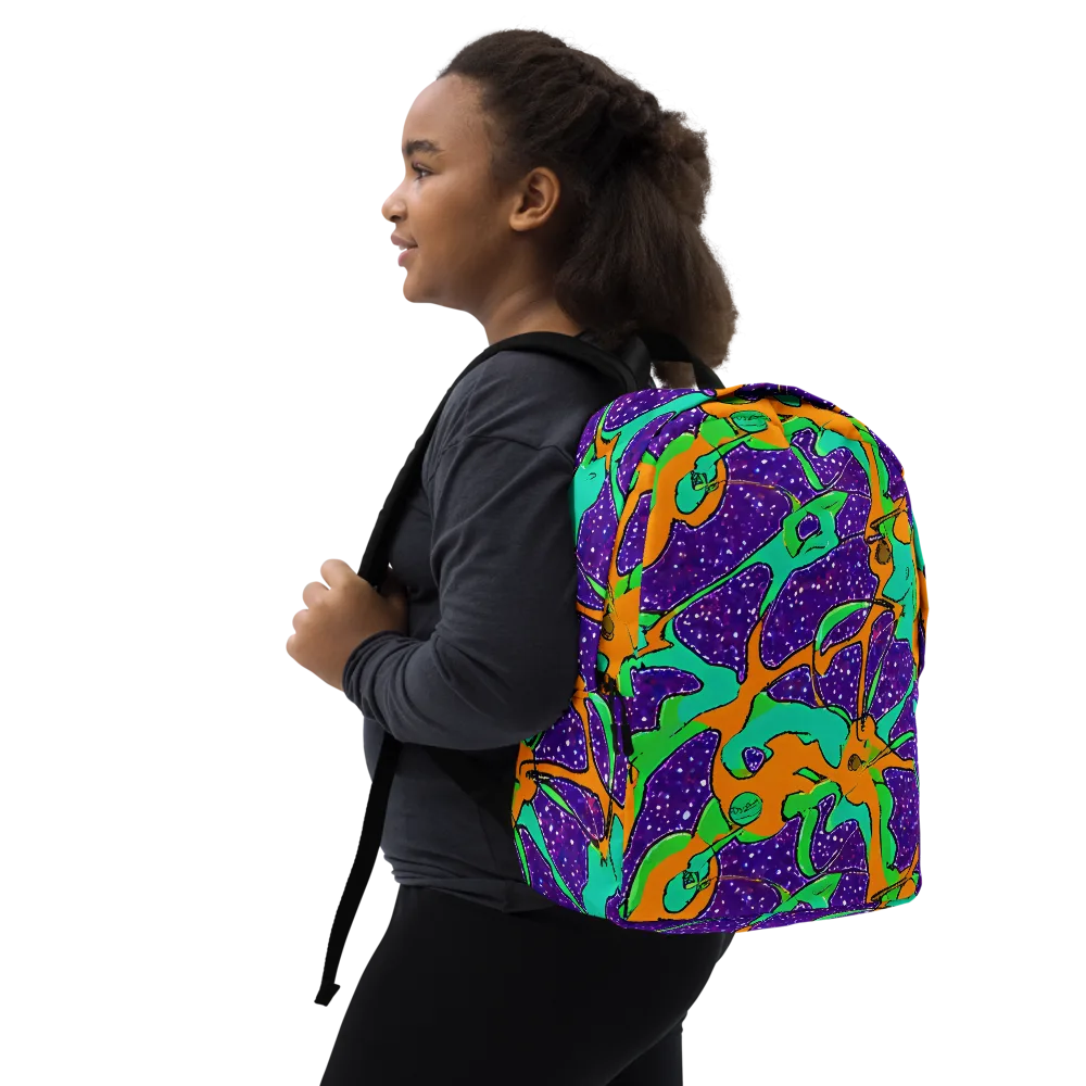 Orchid Aftershock on Minimalist Backpack — Right Front