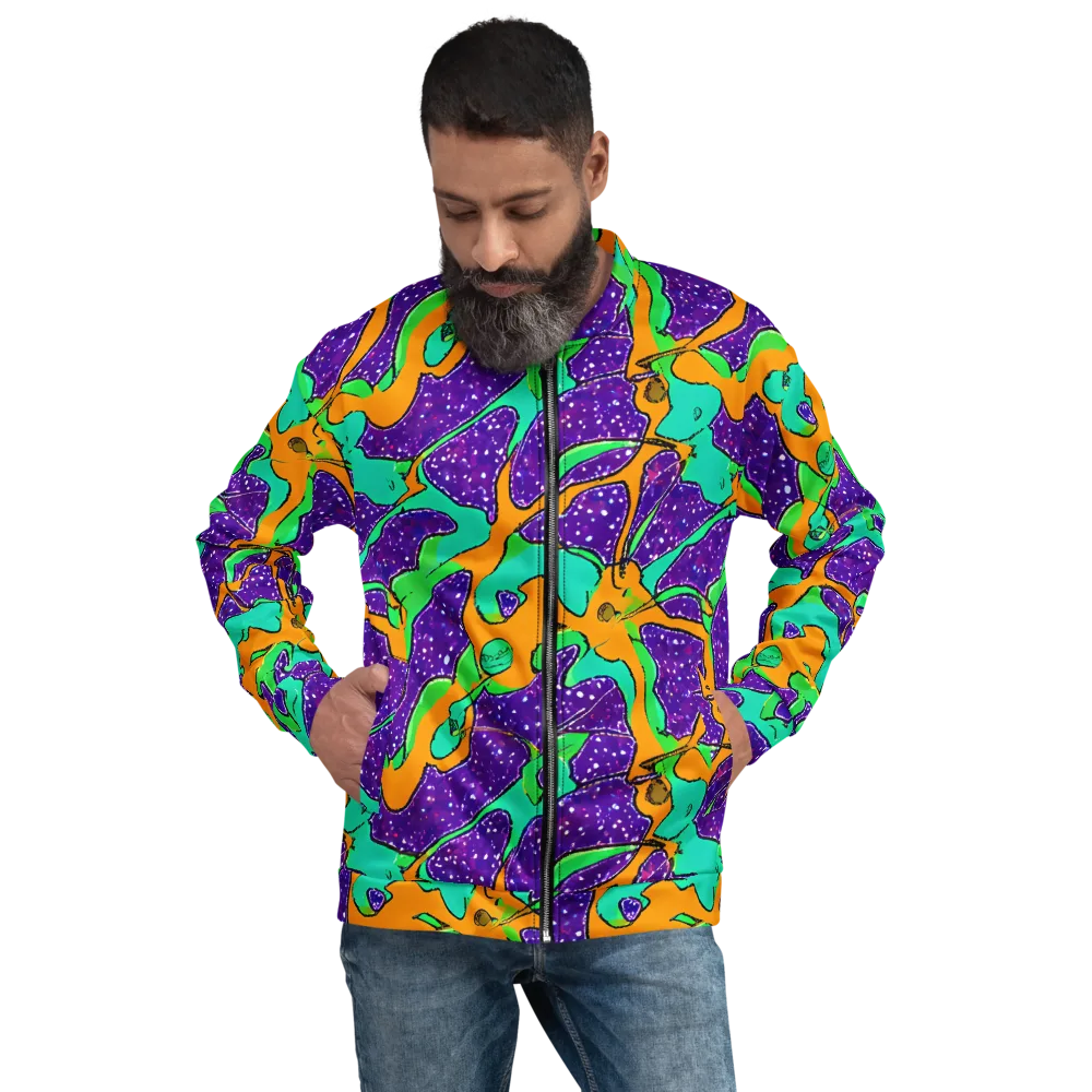 Orchid Aftershock on Bomber Jacket — Front