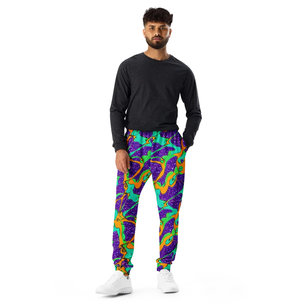 Orchid Aftershock on Men's Joggers — Front
