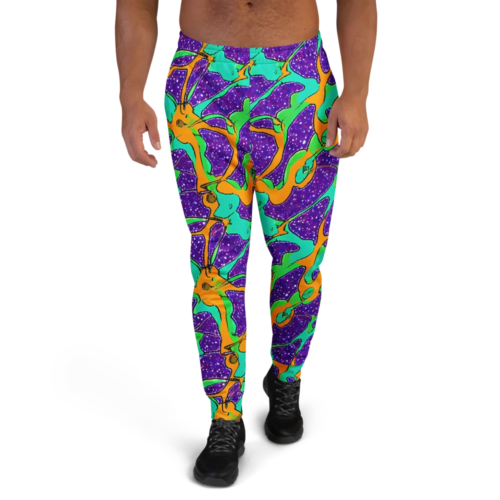 Orchid Aftershock on Men's Joggers — Front