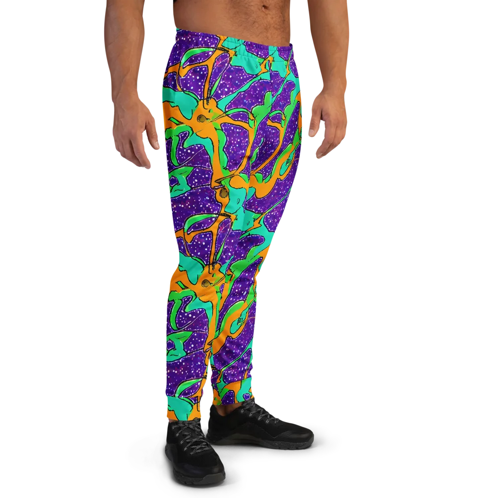 Orchid Aftershock on Men's Joggers — Right