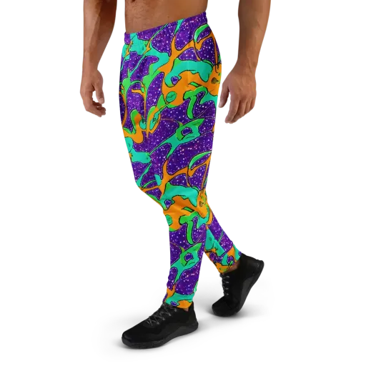 Orchid Aftershock on a Men's Joggers
