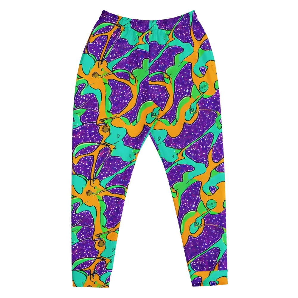 Orchid Aftershock on Men's Joggers — Front