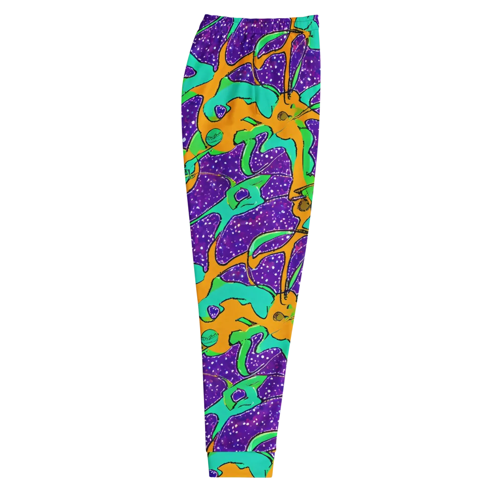 Orchid Aftershock on Men's Joggers — Right