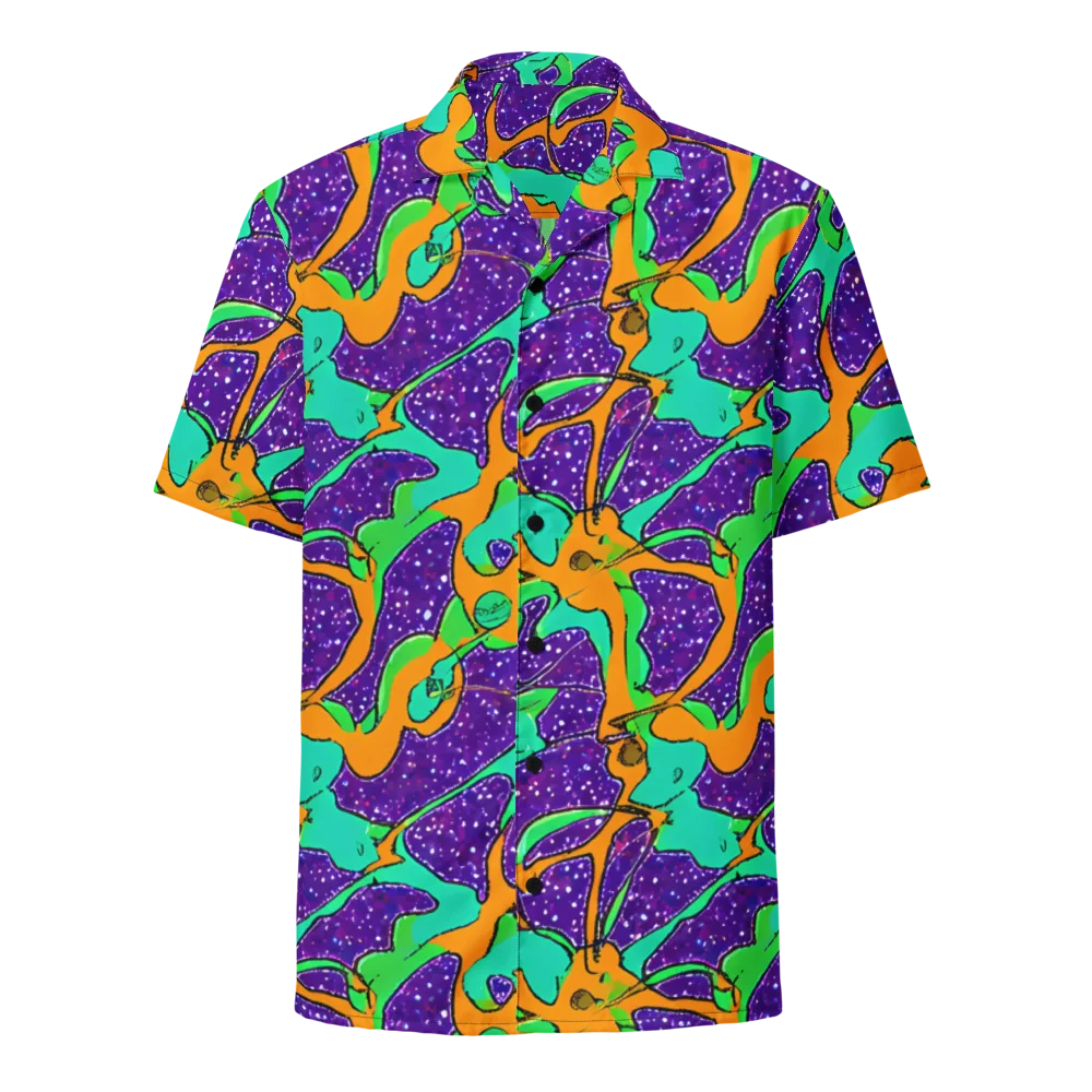 Orchid Aftershock on Button Shirt — Front