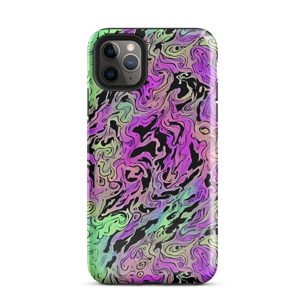 Psychedelic Ink on Tough Case for iPhone® — Front