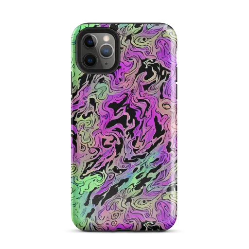 Psychedelic Ink on a Tough Case for iPhone®