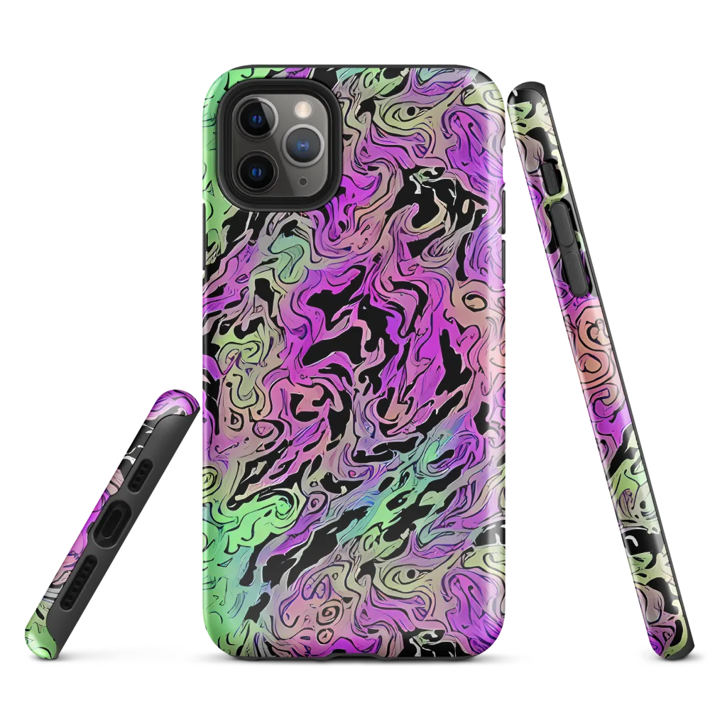 Psychedelic Ink on Tough Case for iPhone® — Front