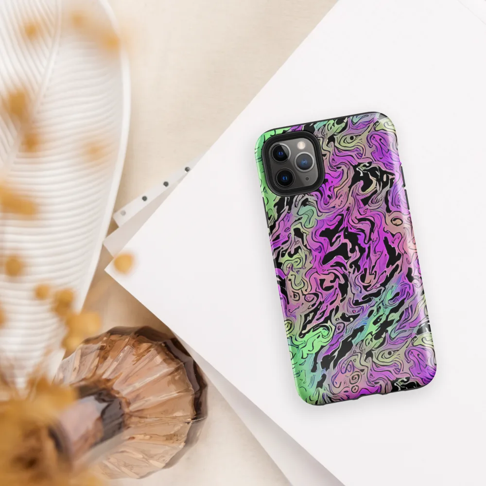 Psychedelic Ink on Tough Case for iPhone® — Front
