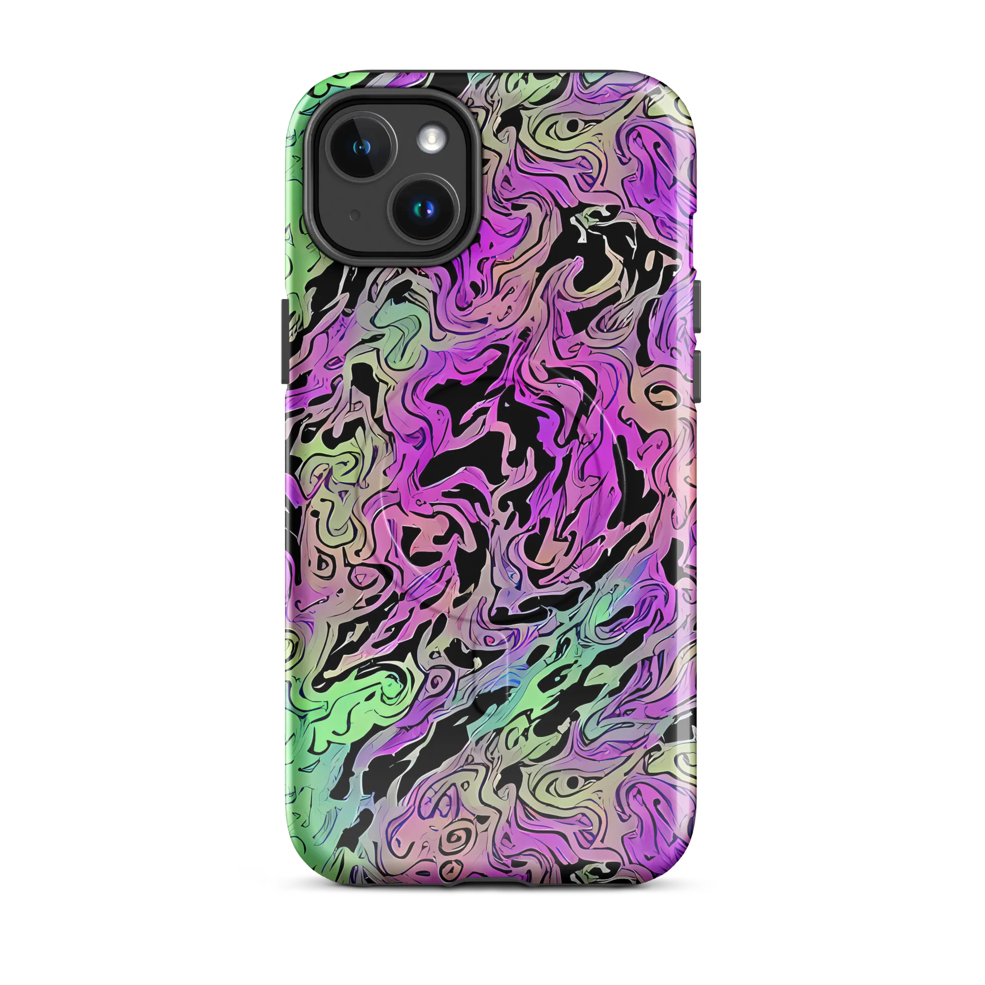 Psychedelic Ink on MagSafe Tough Case for iPhone® — Front