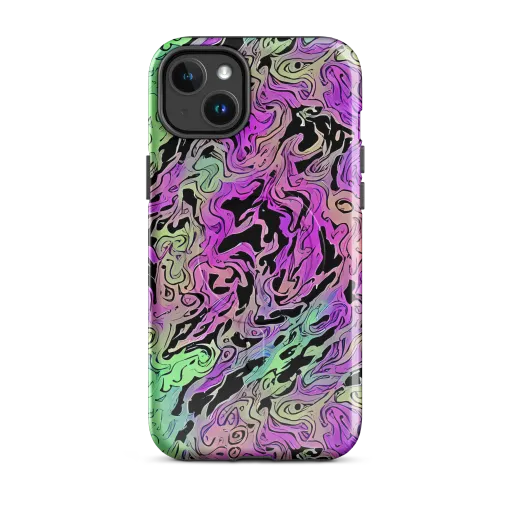 Psychedelic Ink on a MagSafe Tough Case for iPhone®