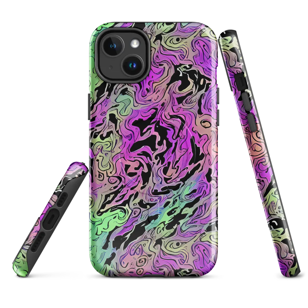 Psychedelic Ink on MagSafe Tough Case for iPhone® — Front