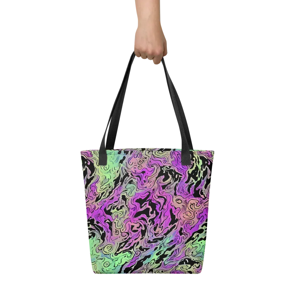 Psychedelic Ink on Tote Bag — Front