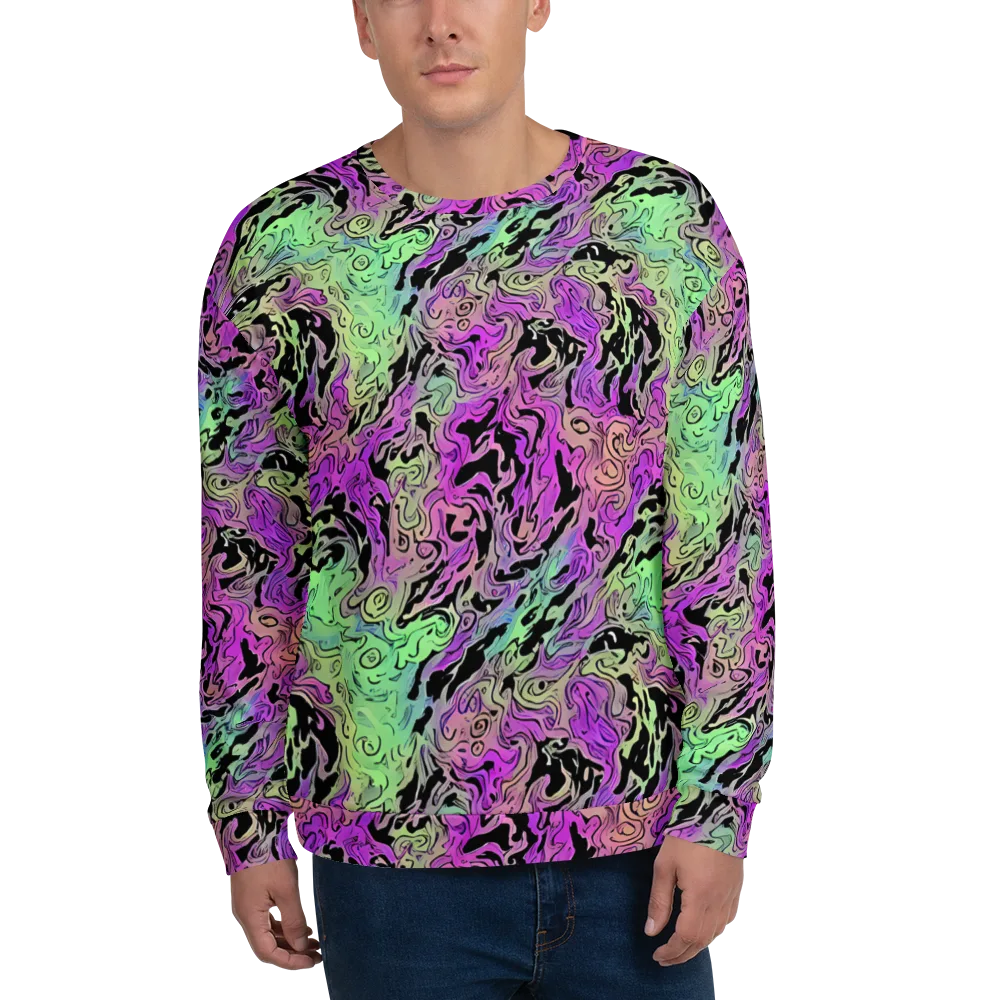 Psychedelic Ink on Sweatshirt — Front