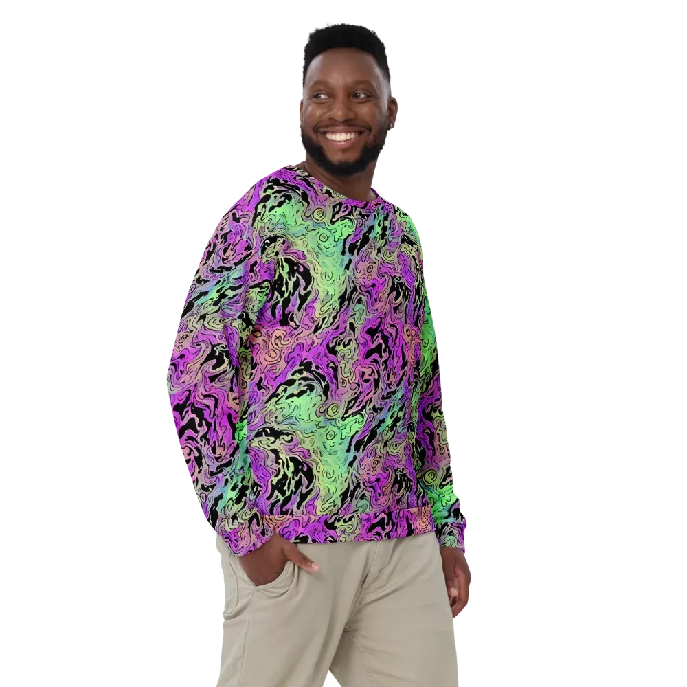 Psychedelic Ink on Sweatshirt — Front