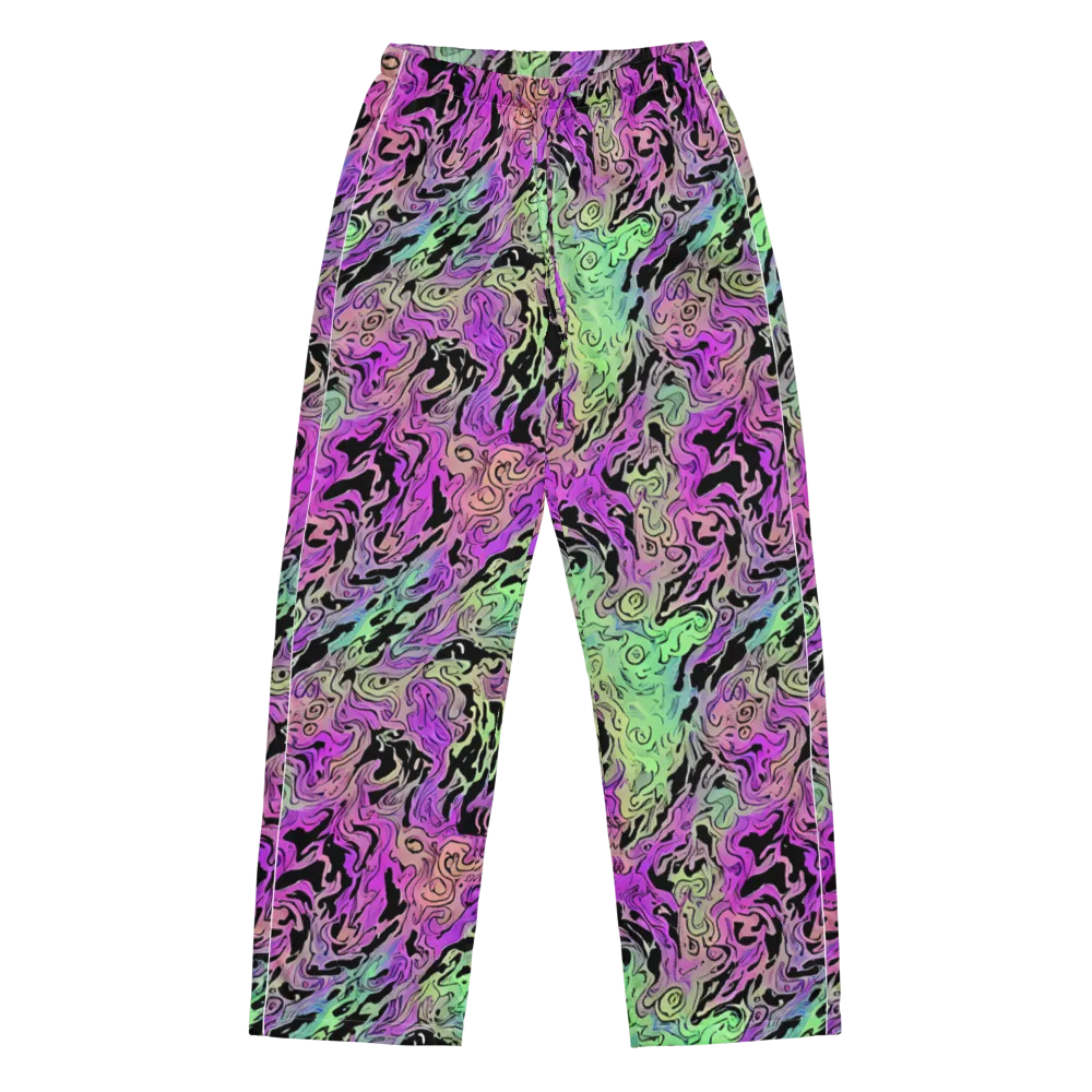 Psychedelic Ink on Women's Pajama Pants — Front