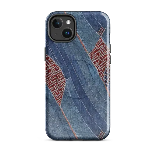 Denim Labyrinth on a MagSafe Tough Case for iPhone®