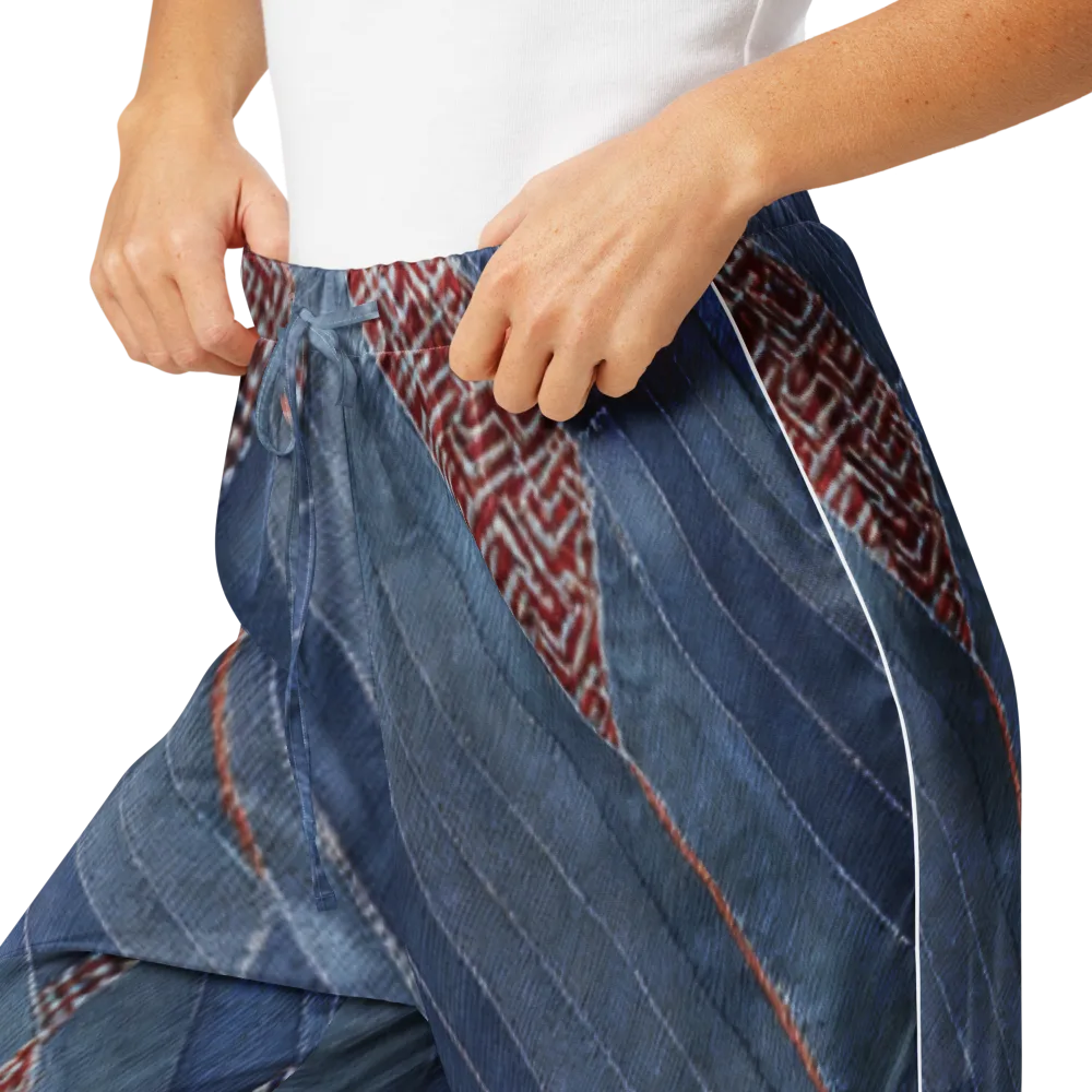 Denim Labyrinth on Women's Pajama Pants — Product details