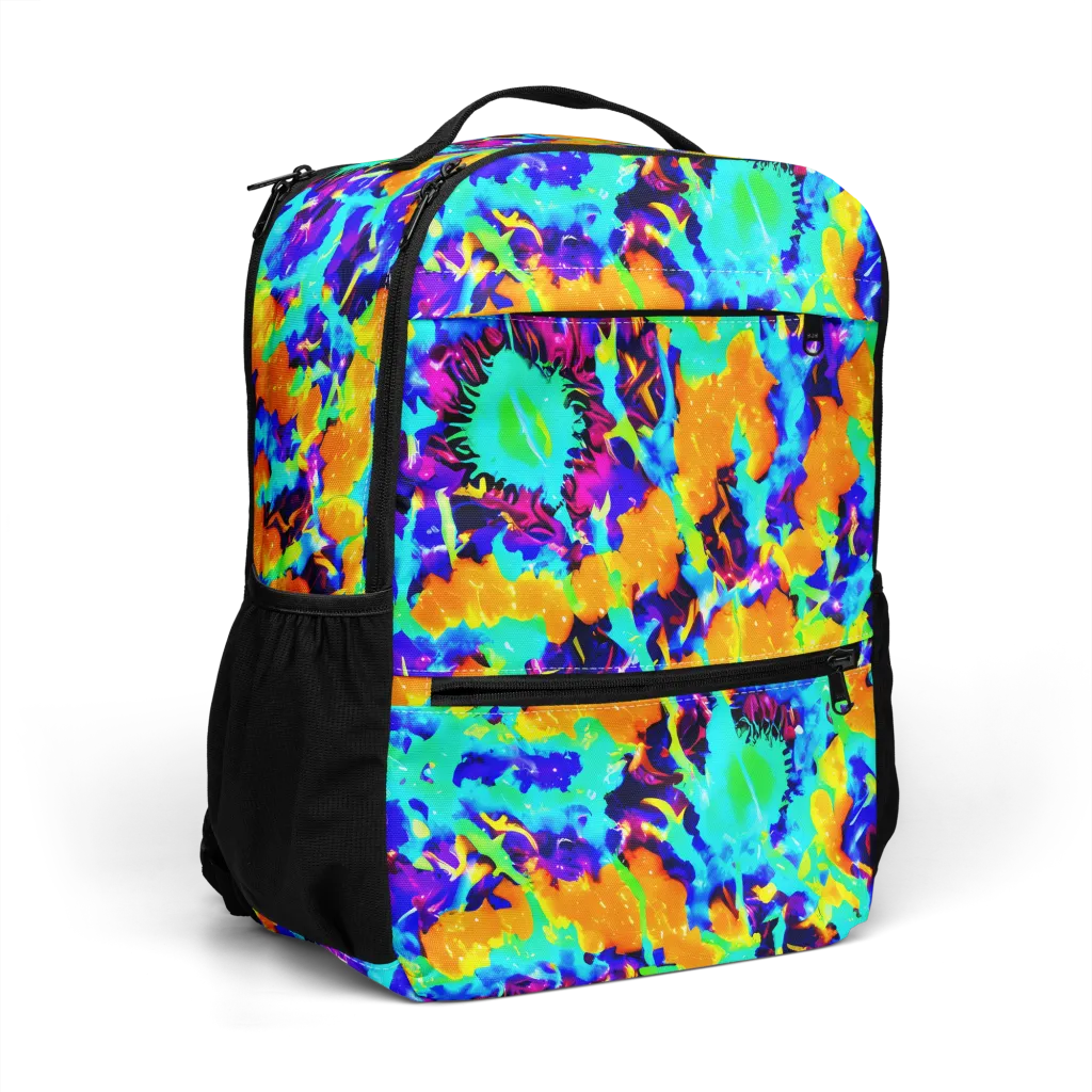 Vivid Reverie on Utility Backpack — Right Front