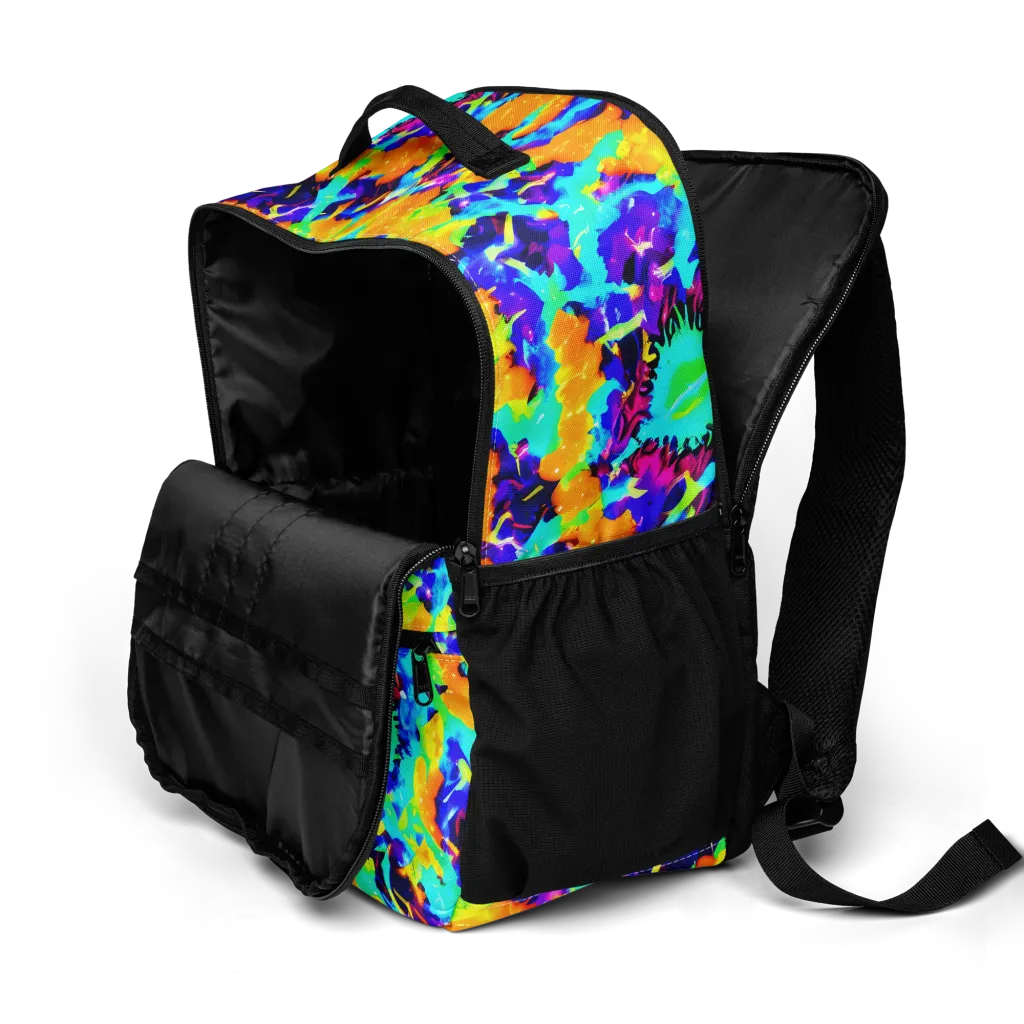 Vivid Reverie on Utility Backpack — Product details 2