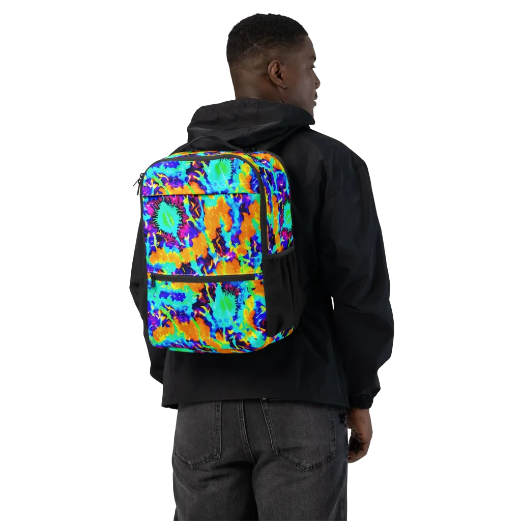 Vivid Reverie on Utility Backpack — Back