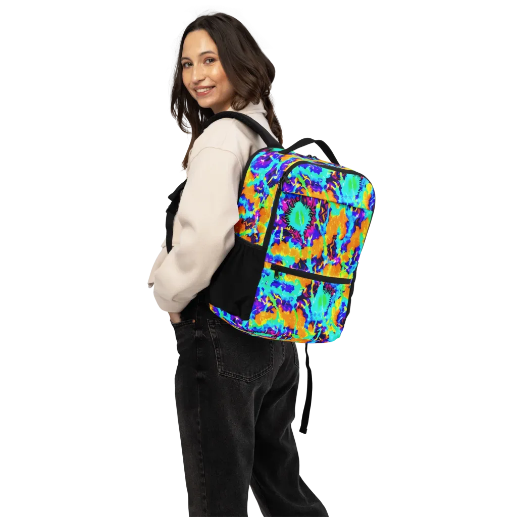 Vivid Reverie on Utility Backpack — Back