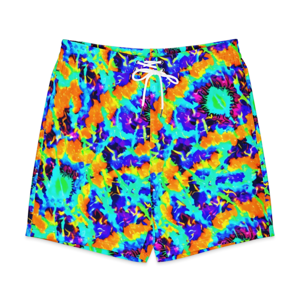 Vivid Reverie on Men's Board Shorts — Front