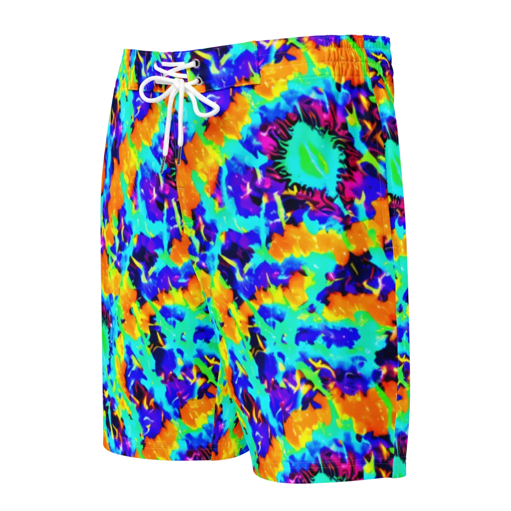Vivid Reverie on Men's Board Shorts — Front