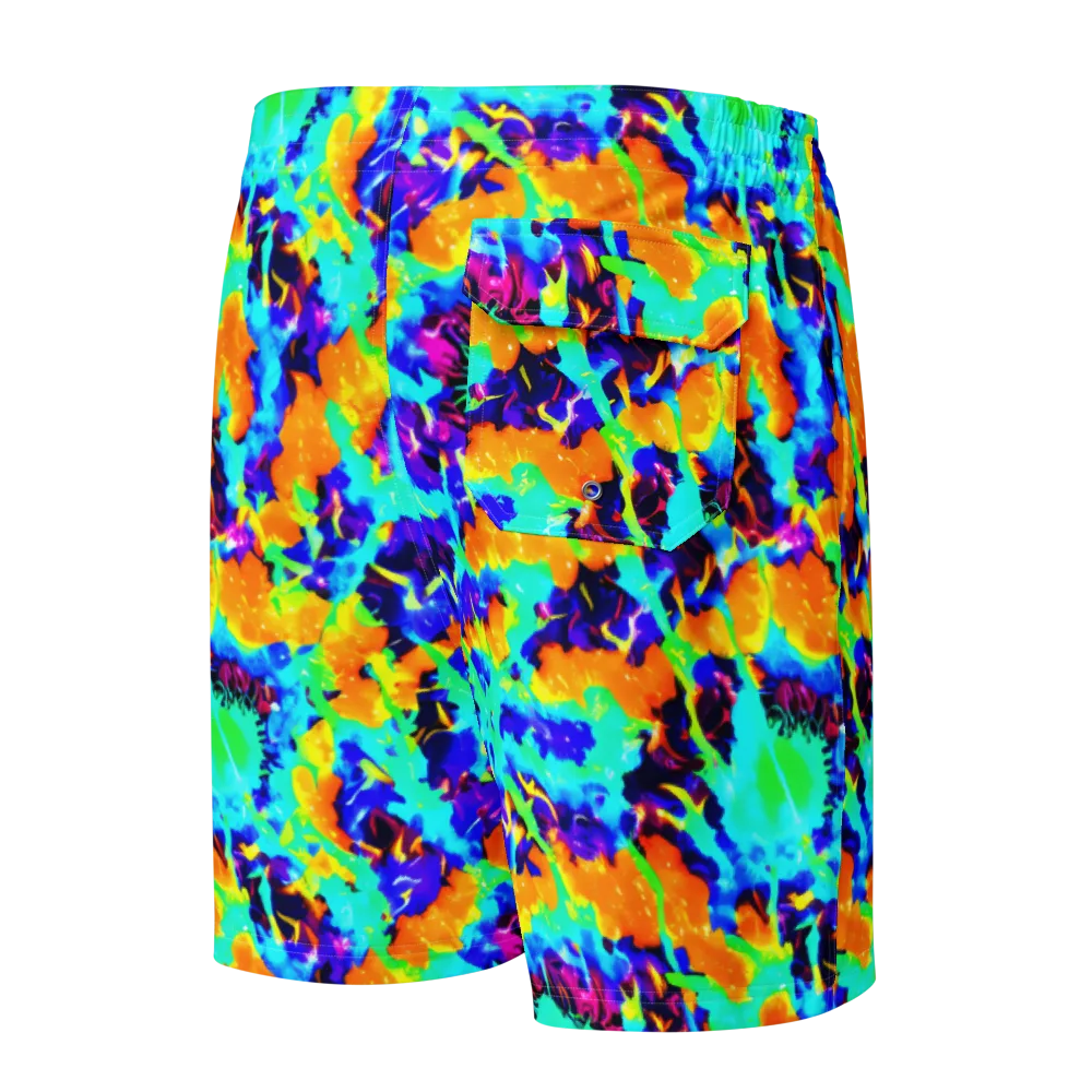 Vivid Reverie on Men's Board Shorts — Back