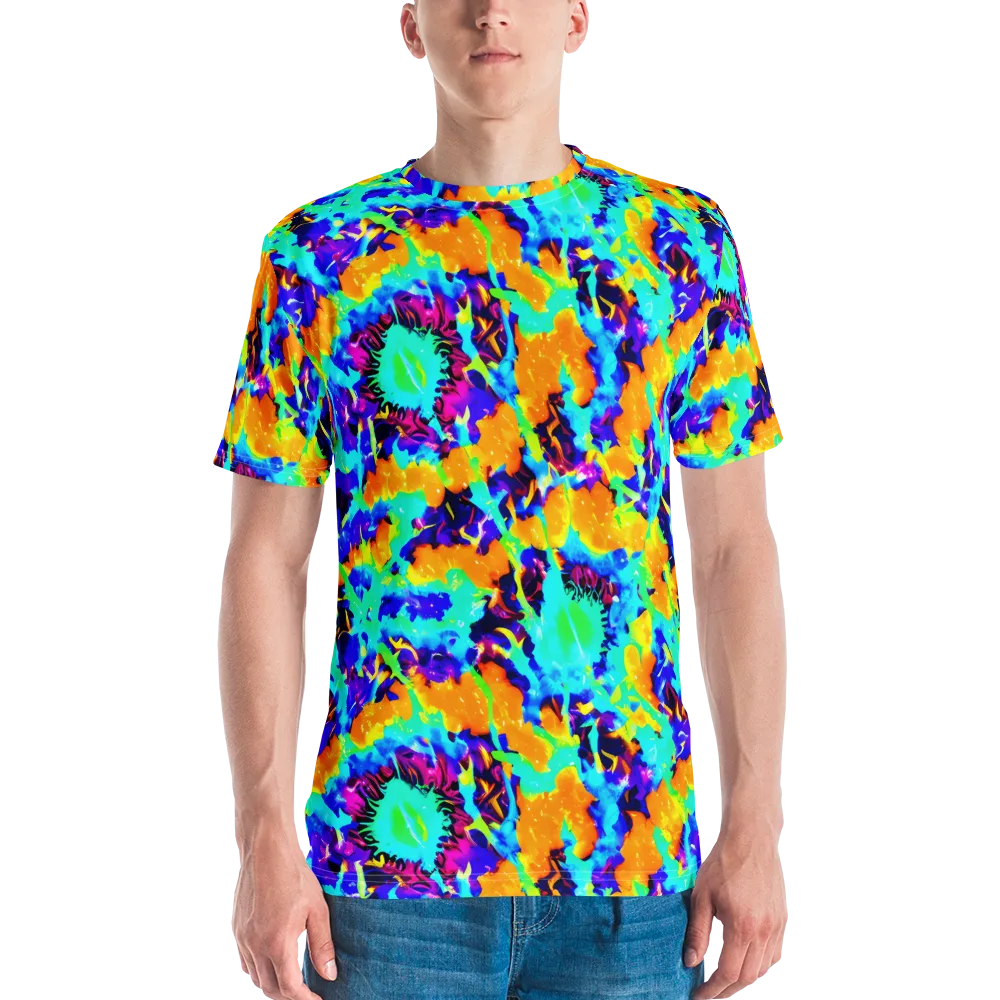 Vivid Reverie on Men's Crew Neck T-Shirt — Front