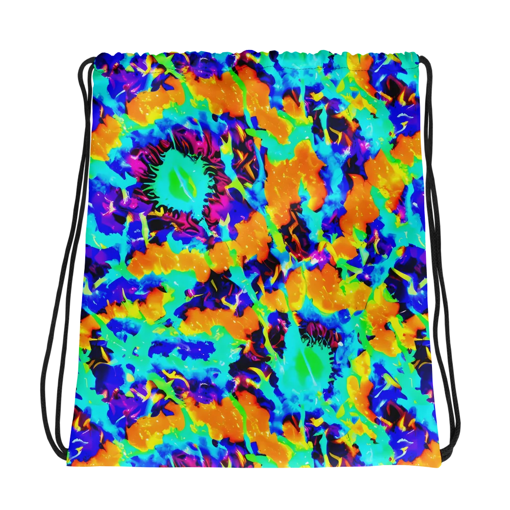 Vivid Reverie on Drawstring Bag — Photo