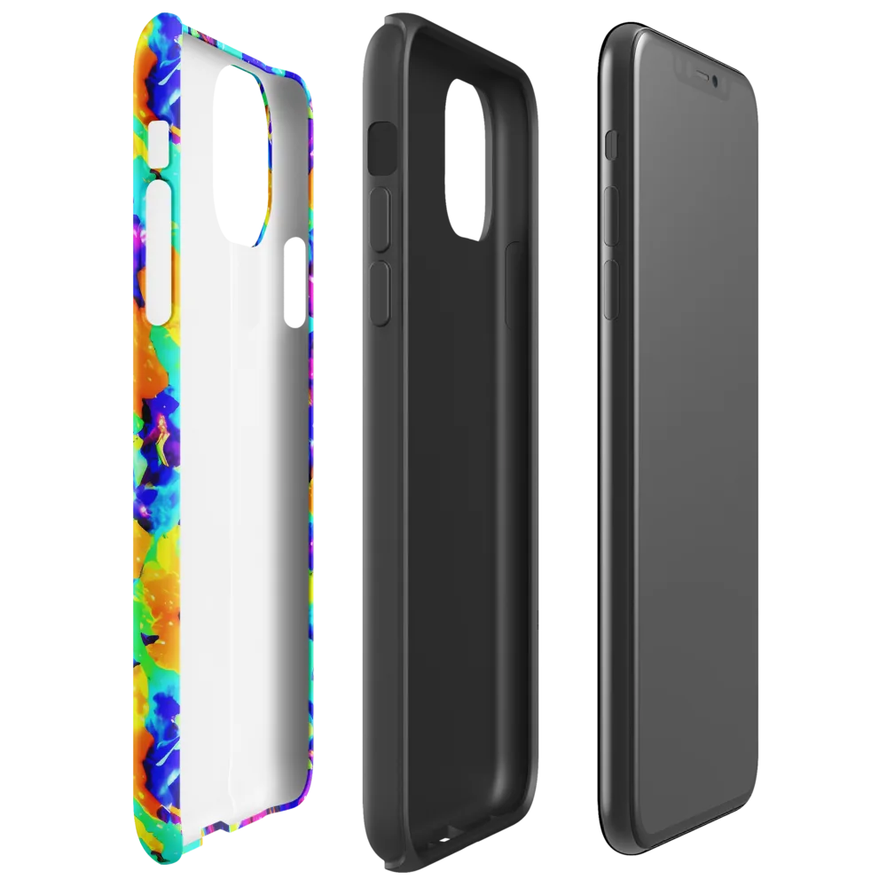 Vivid Reverie on Tough Case for iPhone® — Right