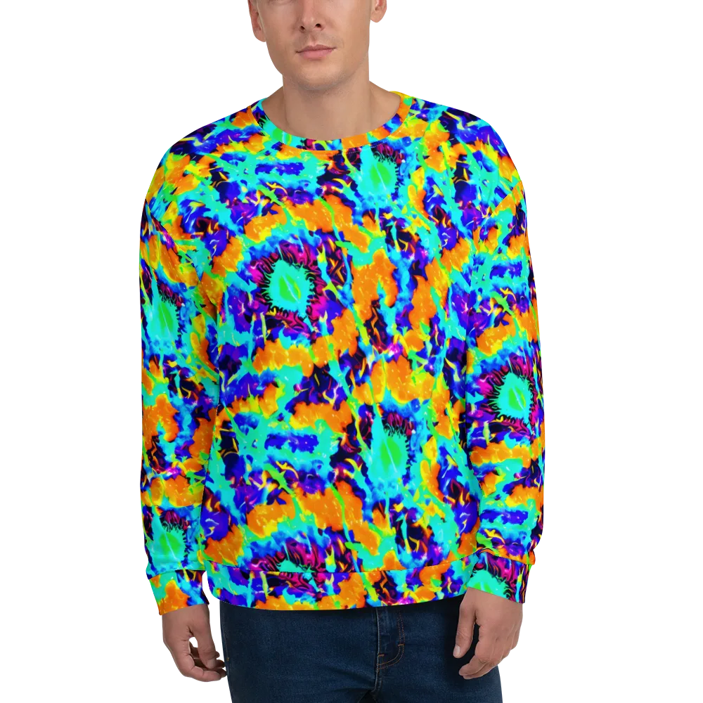 Vivid Reverie on Sweatshirt — Front