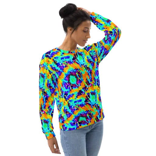 Vivid Reverie on a Sweatshirt