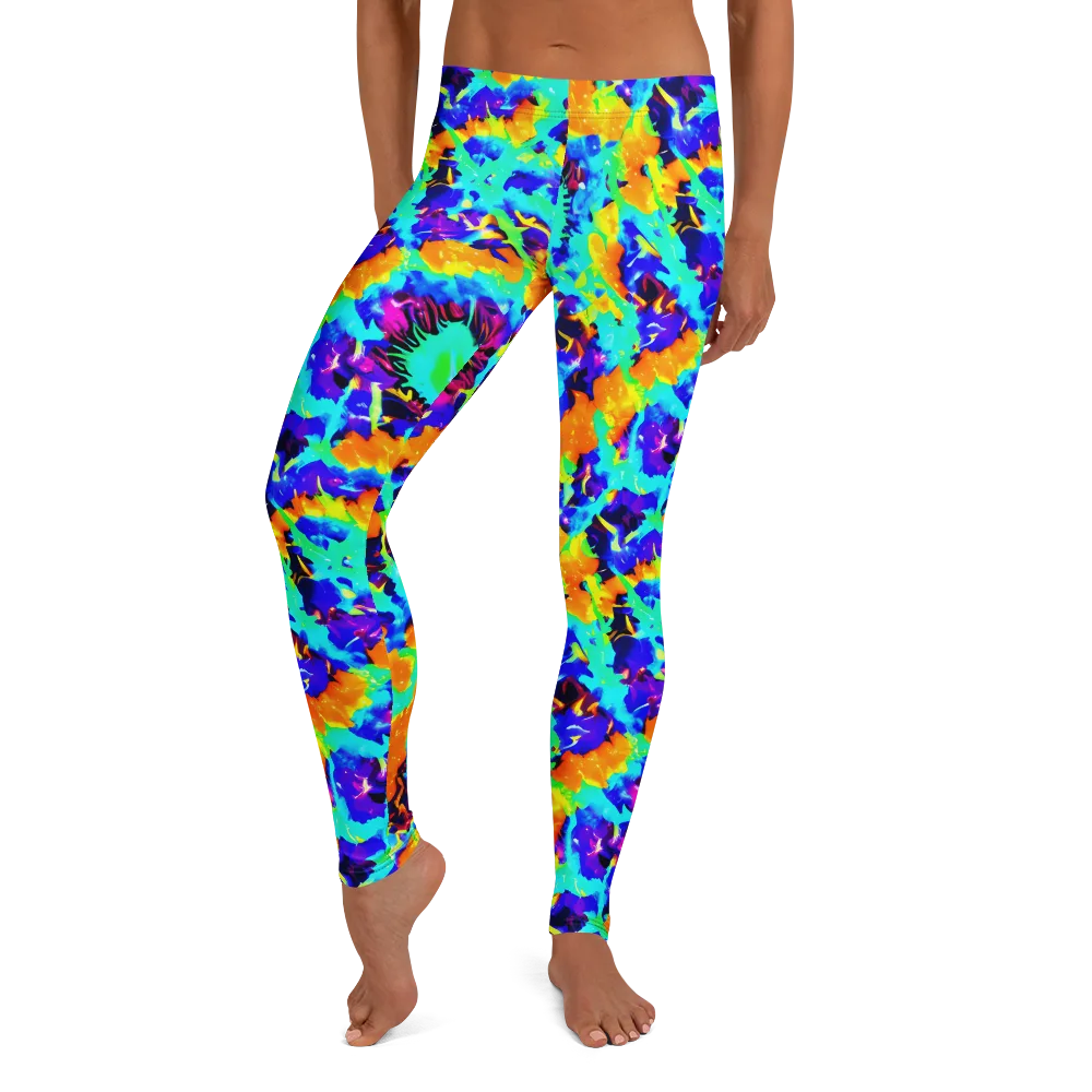 Vivid Reverie on Leggings — Front