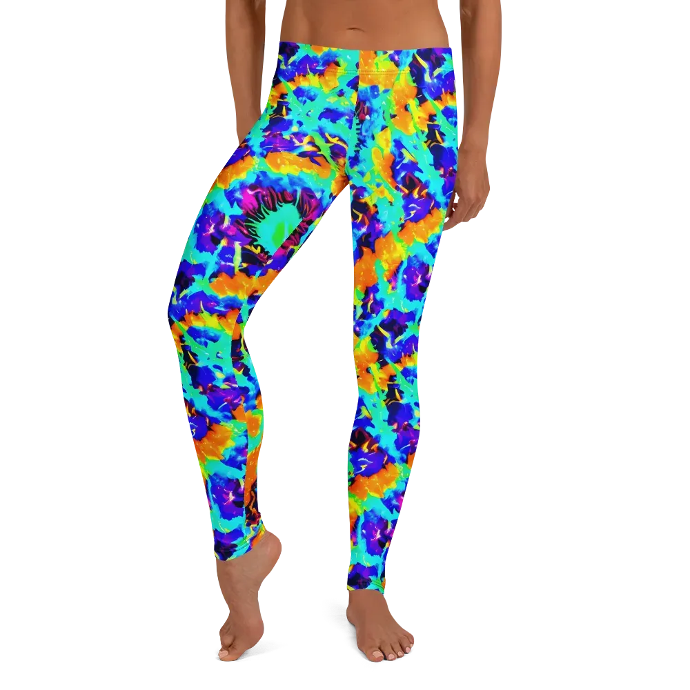Vivid Reverie on Leggings — Front
