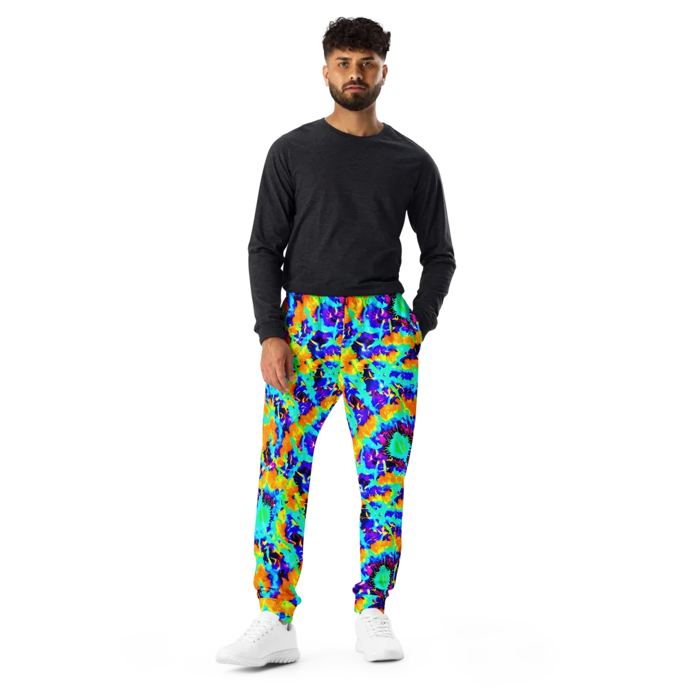 Vivid Reverie on Men's Joggers — Front