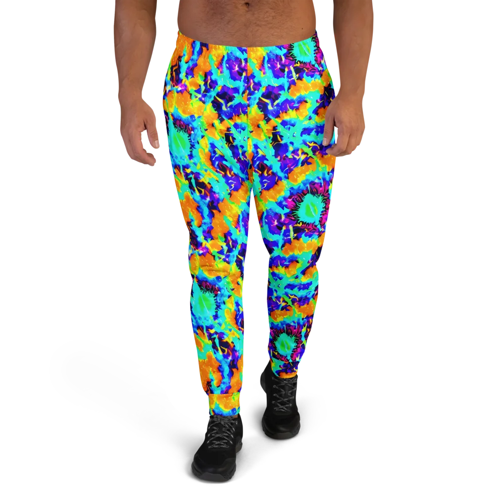 Vivid Reverie on Men's Joggers — Front