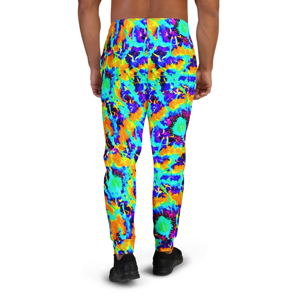 Vivid Reverie on Men's Joggers — Back