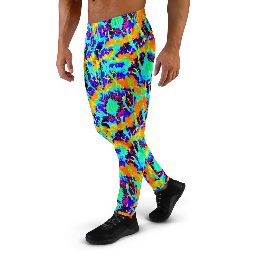 Vivid Reverie on Men's Joggers — Left
