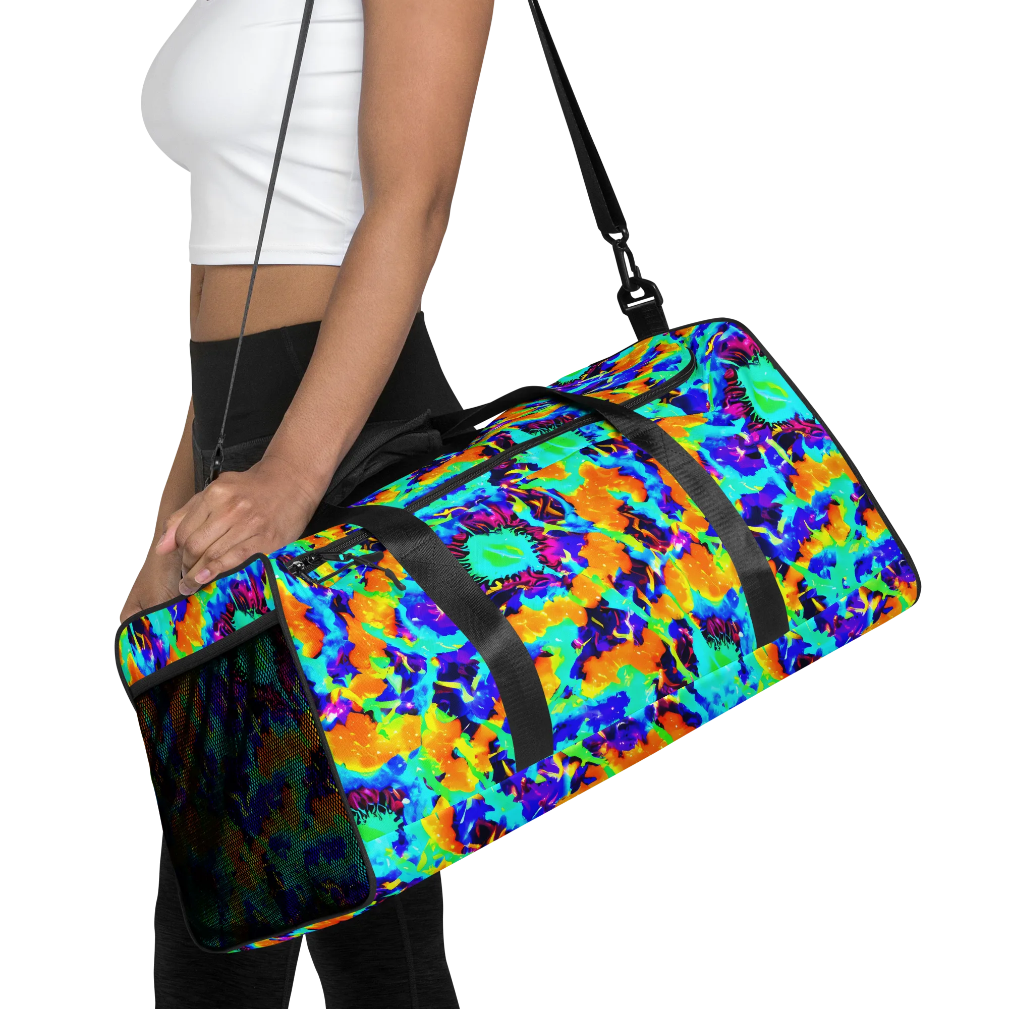 Vivid Reverie on Duffle Bag — Front